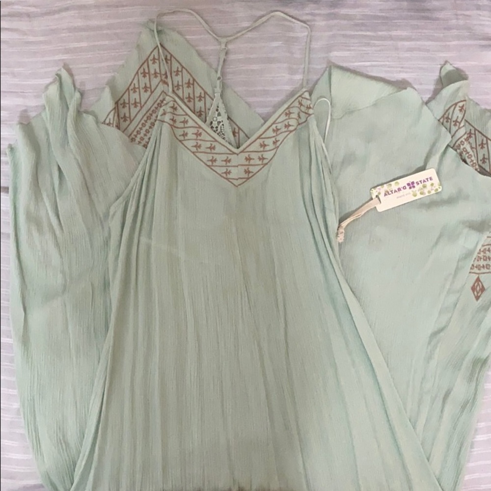 Altar’d State mint green dress